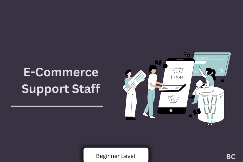 E-commerce support staff