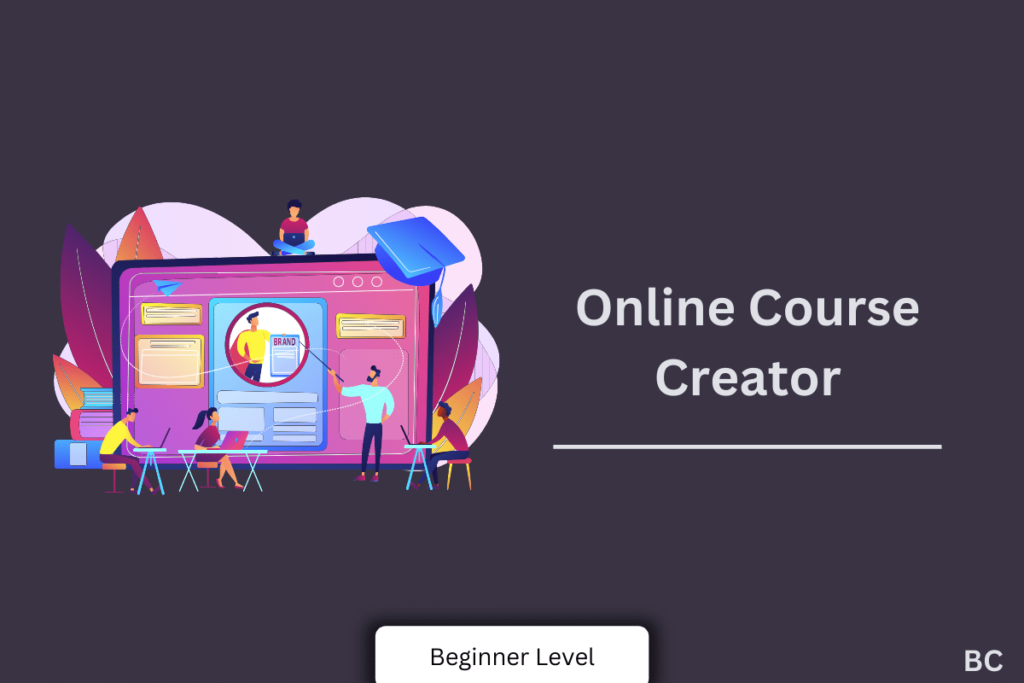 Online course creator